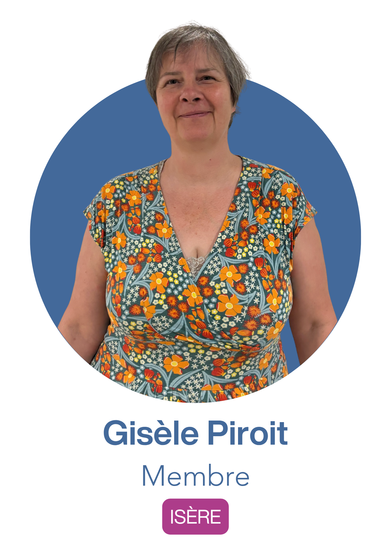 Gisèle Piroit, élue URPS Sages-Femmes Auvergne-Rhone-Alpes